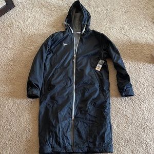 Speedo Zip Up Parka new with tags. Unisex, size small.